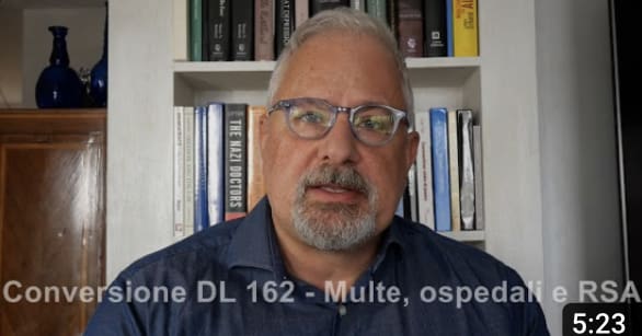 Conversione DL 162 – Multe, ospedali e RSA