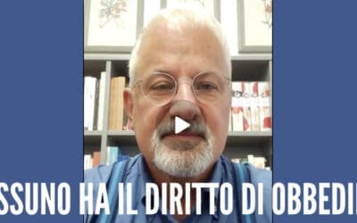 Nessuno ha il diritto di obbedire