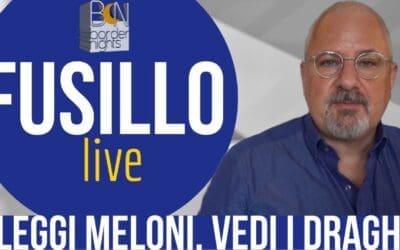 BORDER NIGHTS – FUSILLO live: leggi Meloni e vedi i Draghi – Puntata 12 (12-10-2022)