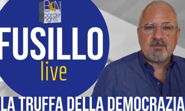 BORDER NIGHTS – LA TRUFFA DELLA DEMOCRAZIA – FUSILLO live – Puntata 86 (03-04-2024)